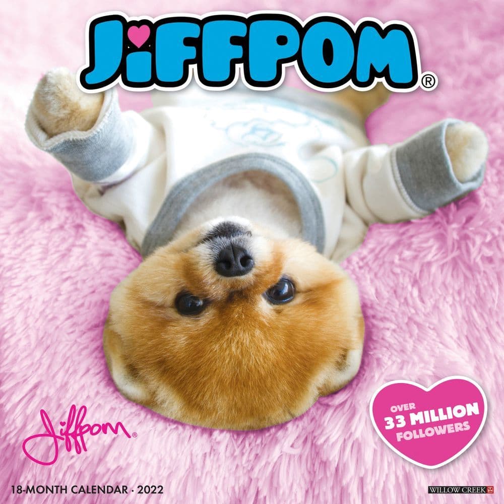 Jiff the Pomeranian 2022 Wall Calendar