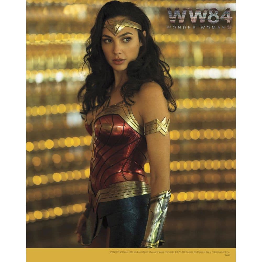 2022 Wonder Woman Wall Calendar April Calendar 2022