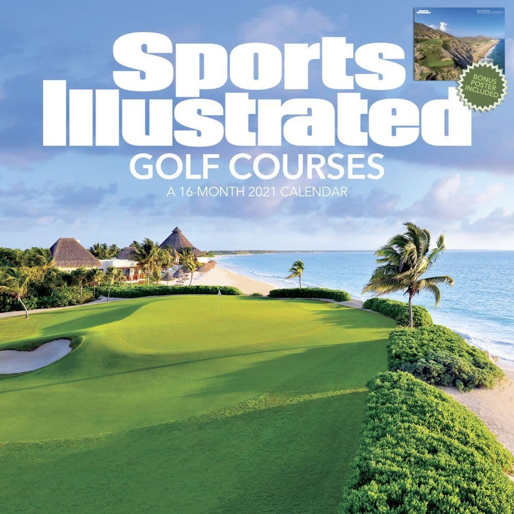 SI Golf Courses Wall Calendar