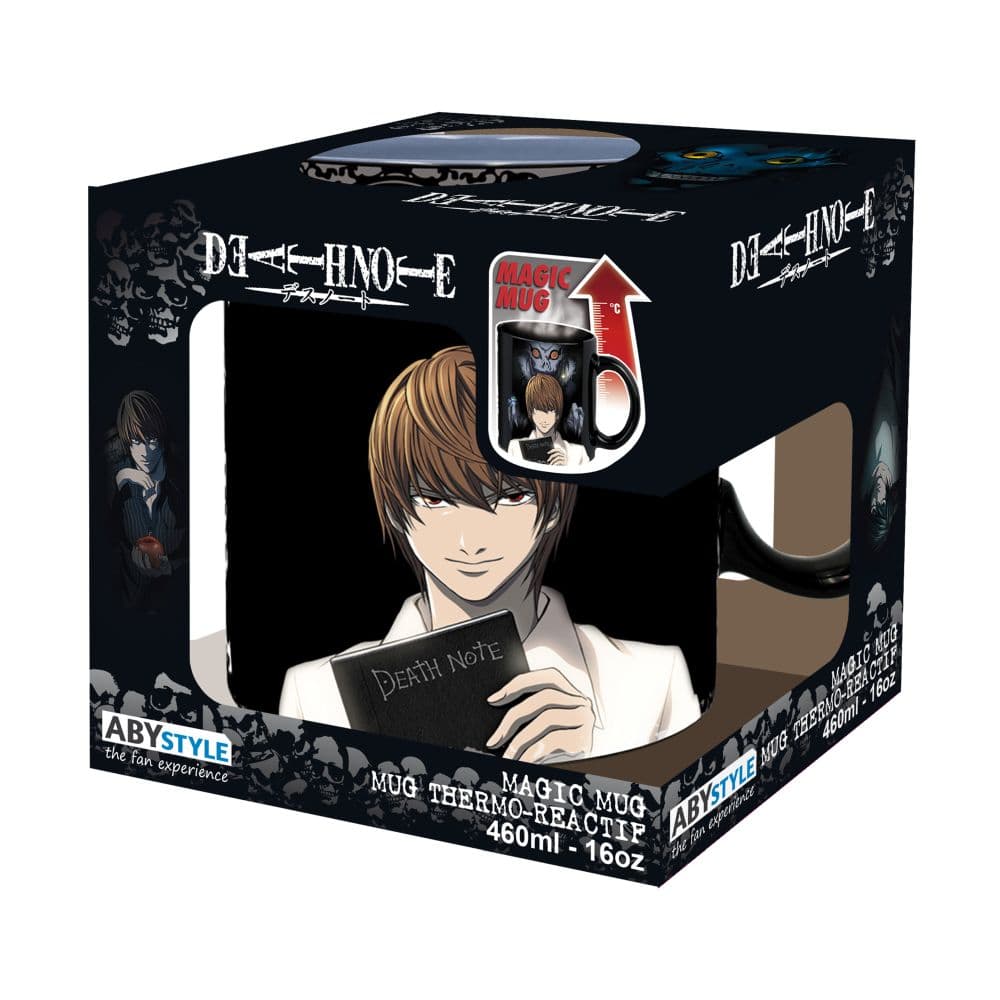 image Death Note Kira and L Heat Change Mug Main Product Image