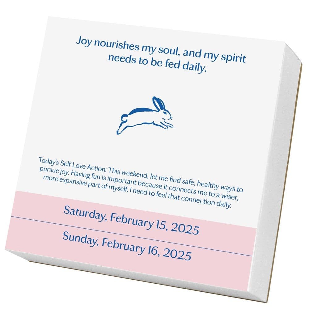 Year of Self Love 2025 Desk Calendar First Alternate Image width=&quot;1000&quot; height=&quot;1000&quot;