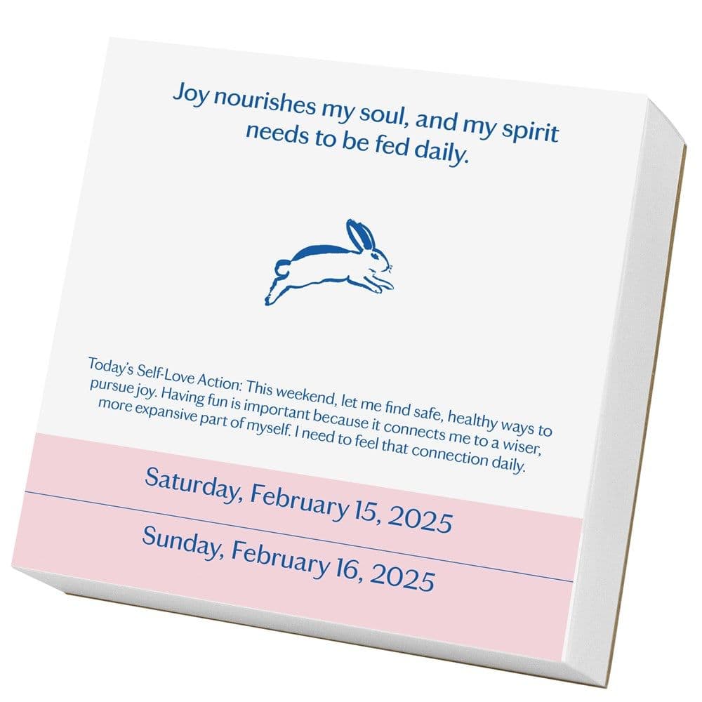 Year of Self Love 2025 Desk Calendar First Alternate Image width="1000" height="1000"