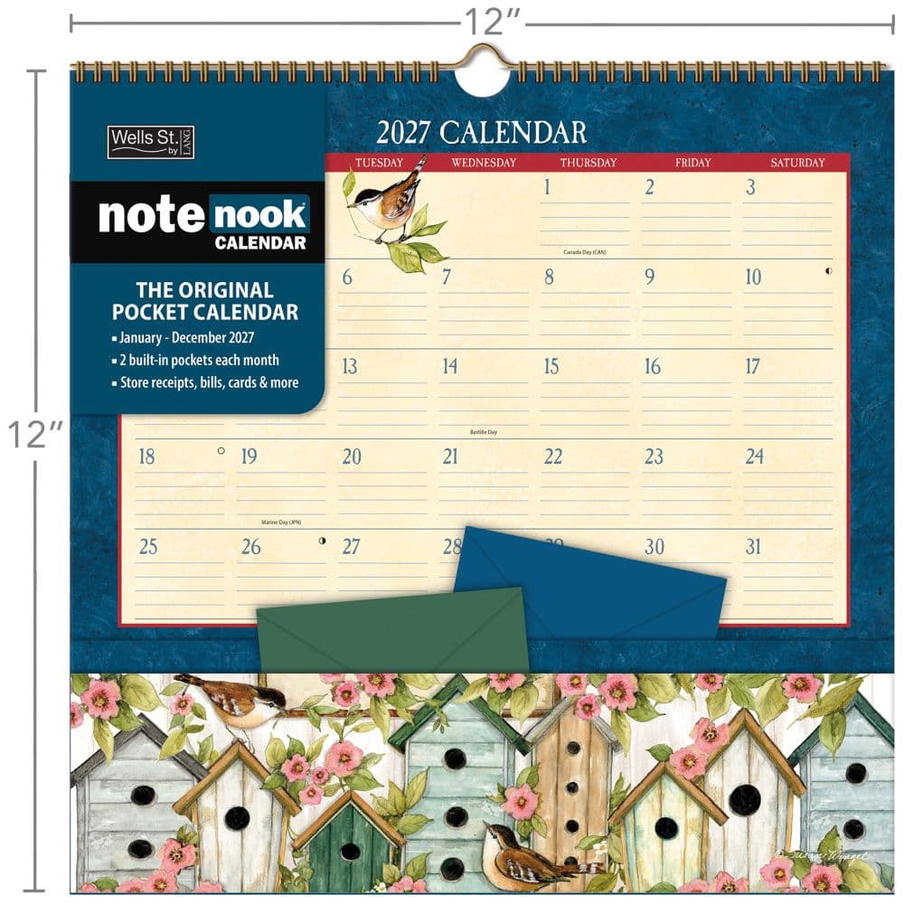 Heart and Home 2027 Note Nook by Susan Winget Third Alternate Image