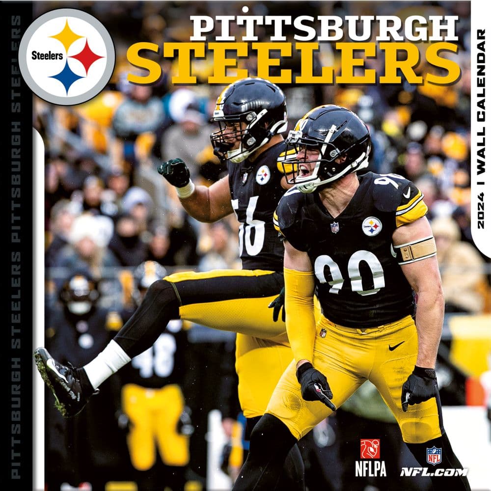 NFL Pittsburgh Steelers 2024 Wall Calendar