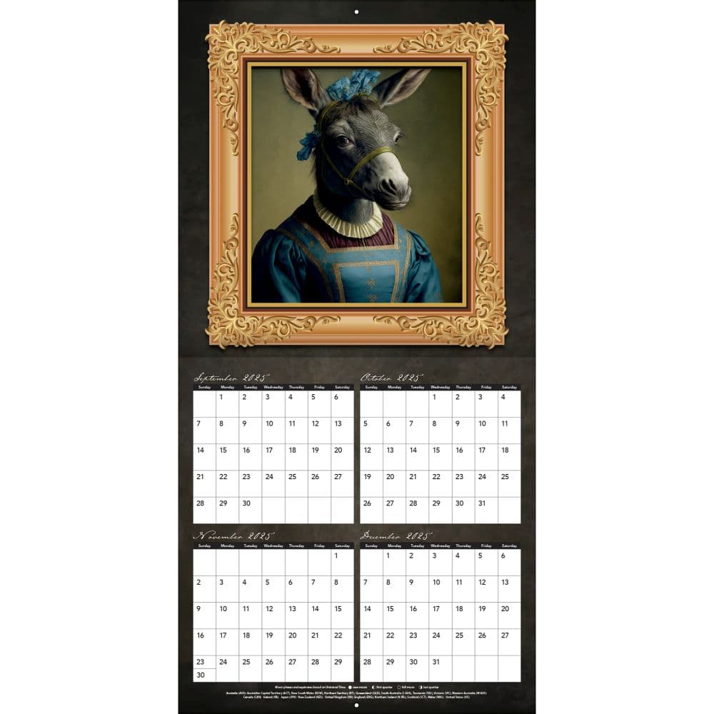 Gallery Animalia 2026 Wall Calendar_ALT2