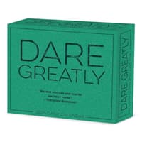 image Dare Greatly 2026 Desk Calendar Main Product Image