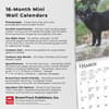 image Black Cats 2025 Mini Wall Calendar