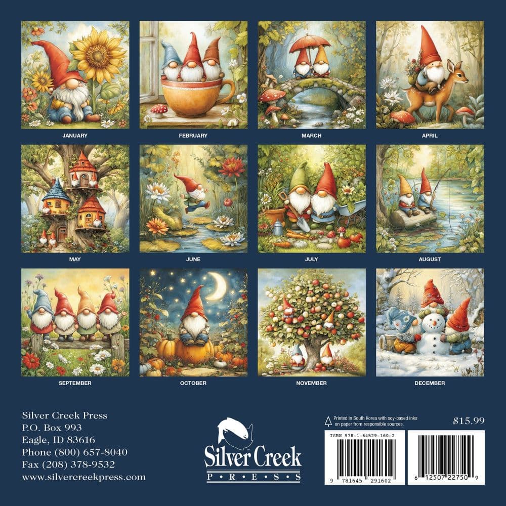 Secret Life Of Gnomes 2027 Wall Calendar First Alternate Image