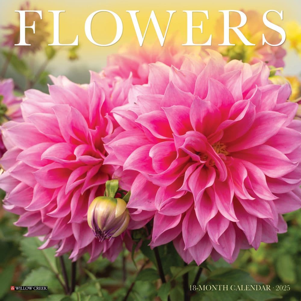 Flowers 2025 Mini Wall Calendar