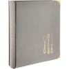 image Gray Leatherette Recipe Binder