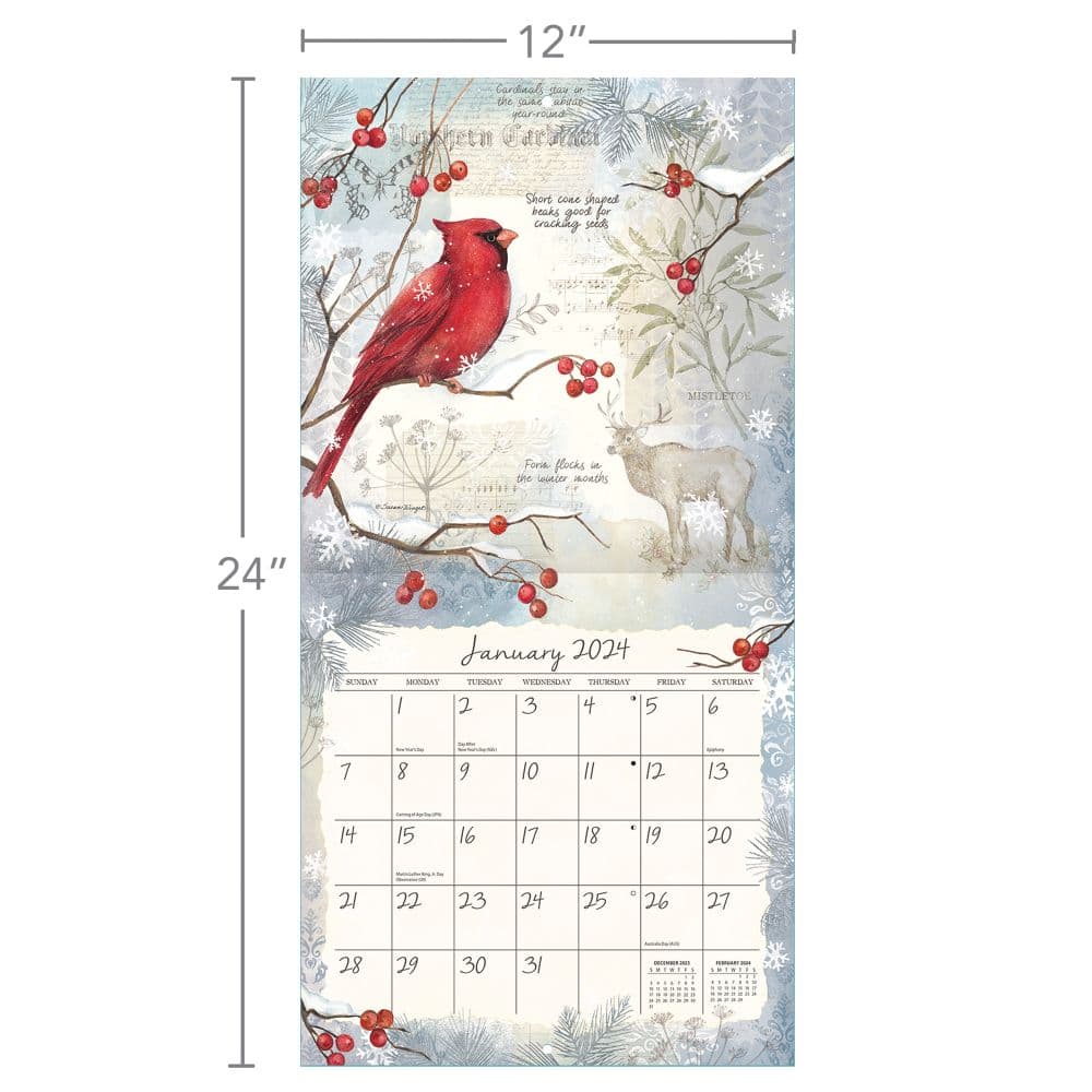 Sketchbook 2024 Wall Calendar - Calendars.com