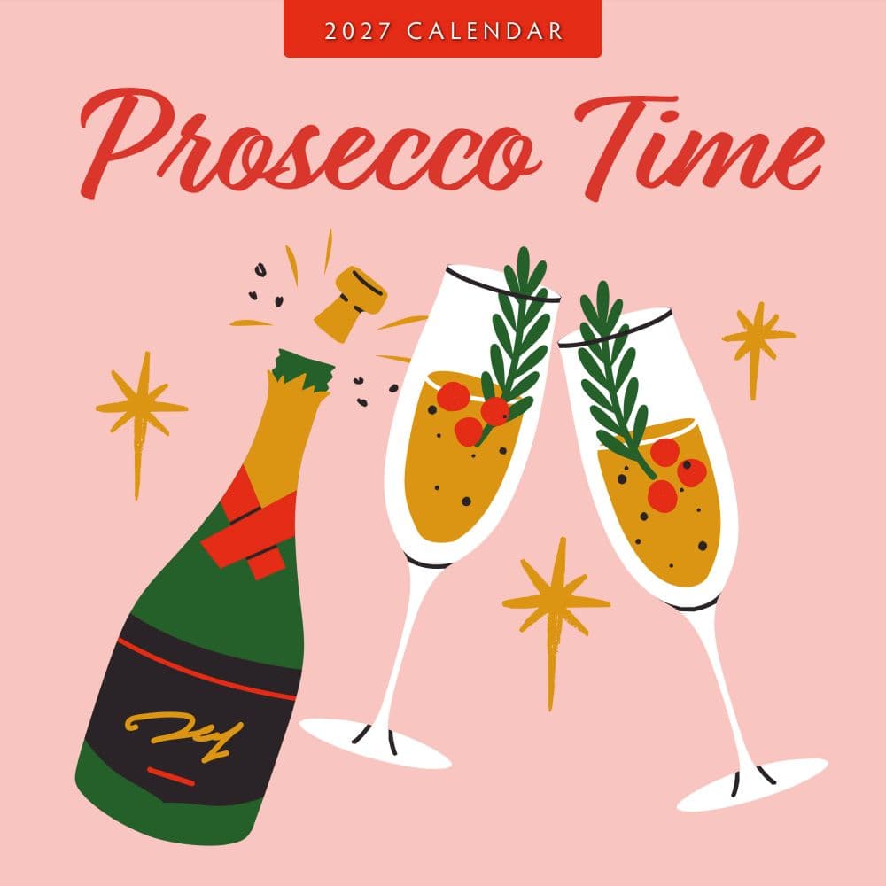image Prosecco Time 2027 Wall Calendar Main Product Image