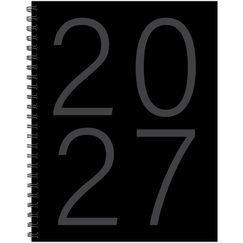 image Black 8.5 x 11 2027 Weekly Planner Main Product Image