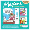 image Maxine 2026 Desk Calendar back of box