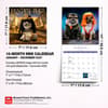 image Fantasy Pugs 2027 Mini Wall Calendar Sixth Alternate Image