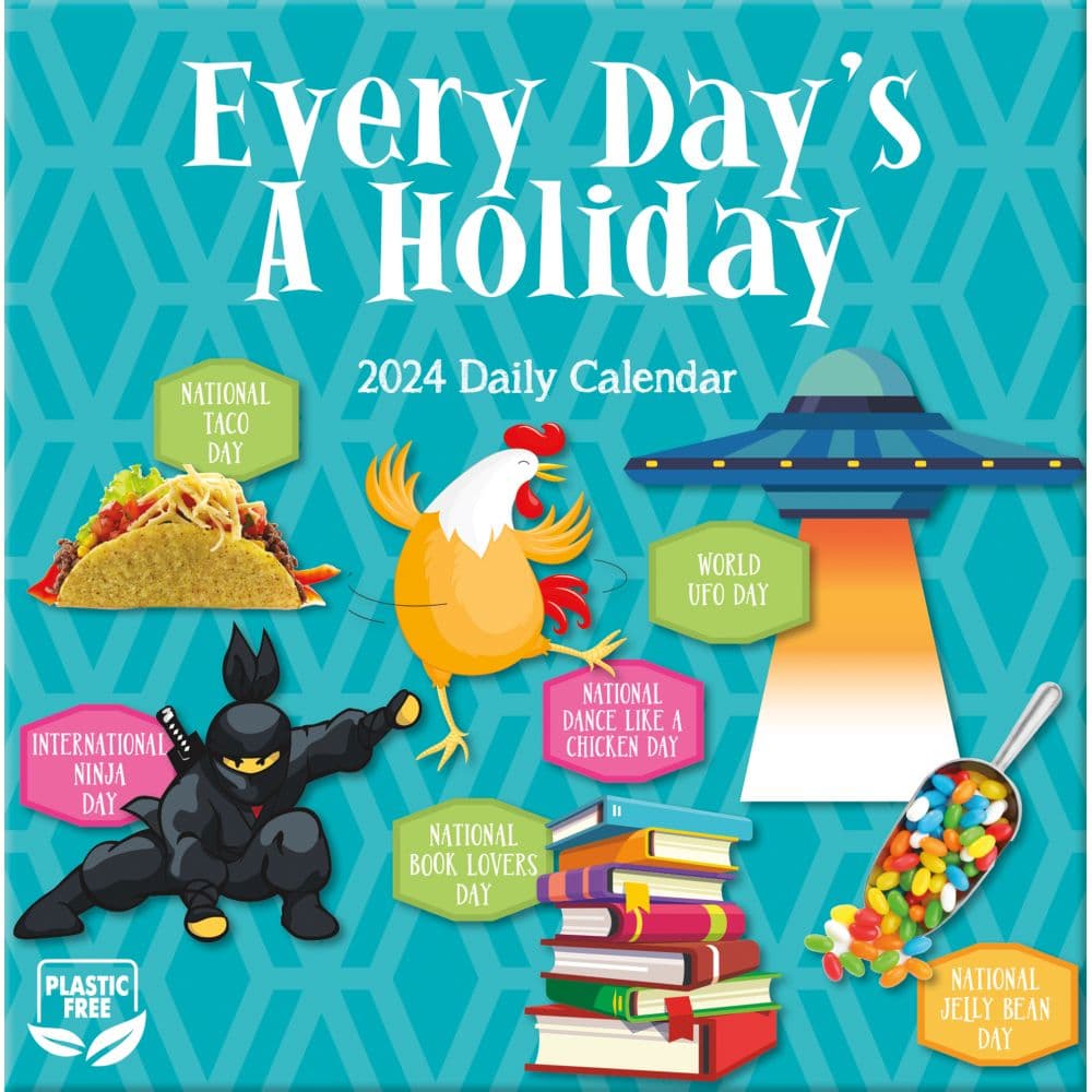 Everydays A Holiday Photo 2024 Desk Calendar - Calendars.com