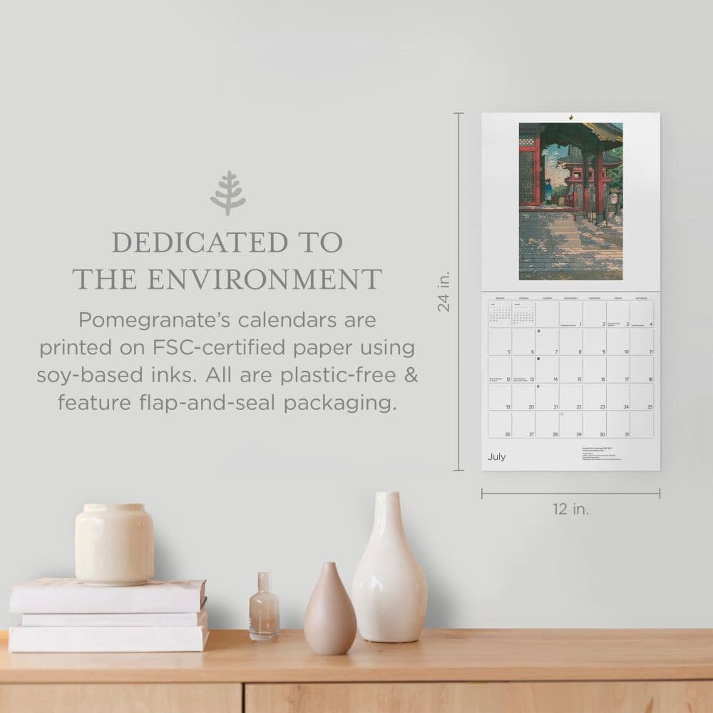 Kawase Hasui 2026 Wall Calendar Second Alternate Image