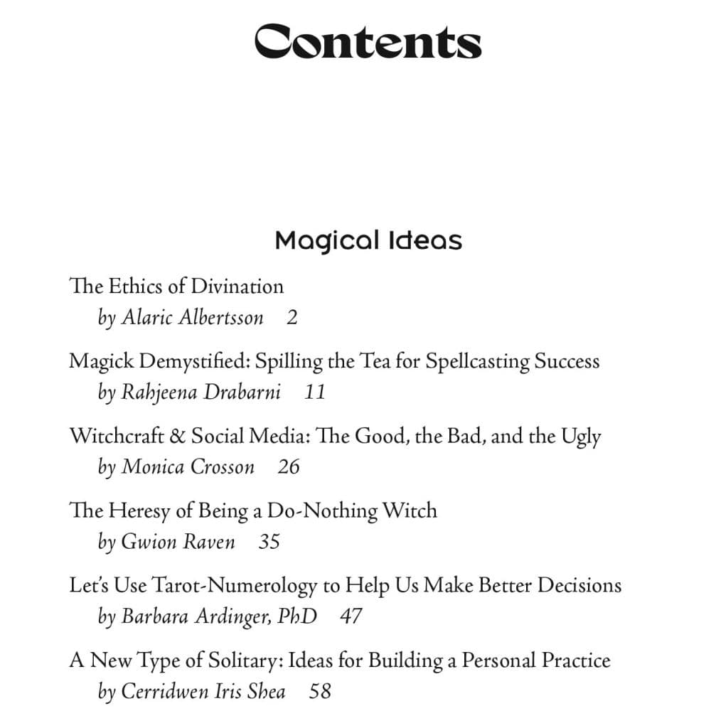 Witches Companion 2026 Planner Third Alternate Image