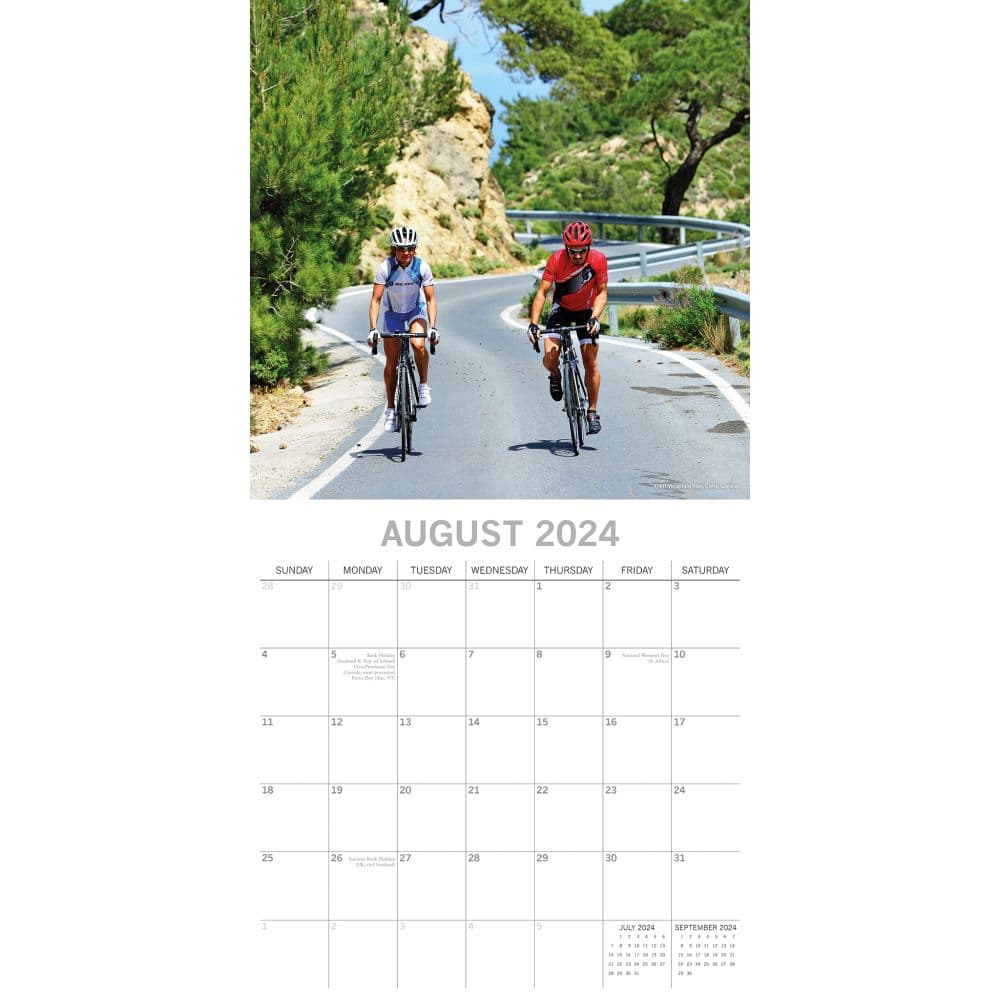 Cycling 2024 Wall Calendar - Calendars.com