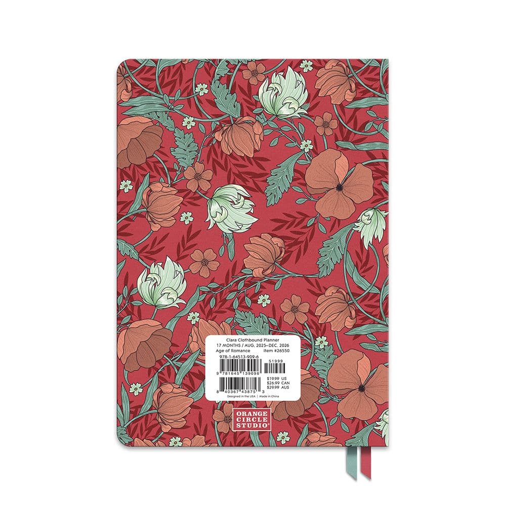 Age of Romance Cloth 2026 Planner First Alternate Image
