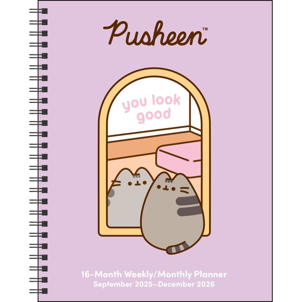 Pusheen 16 Month Weekly 2026 Planner Main Image
