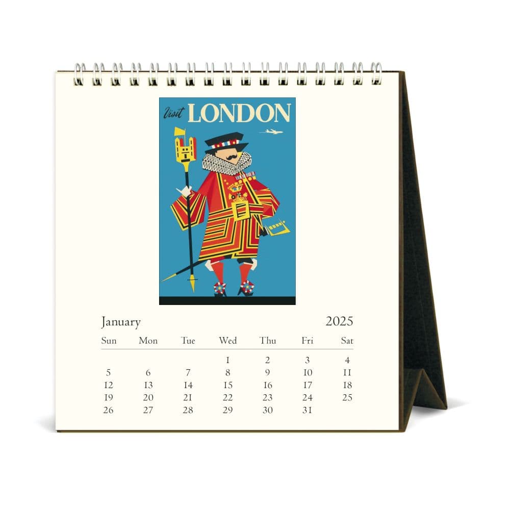 London Art 2025 Easel Desk Calendar First Alternate Image width="1000" height="1000"