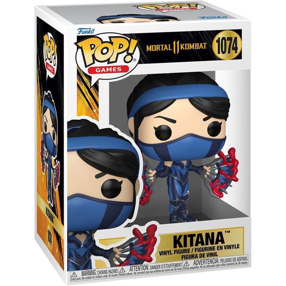 Funko POP Games MK11 Fatality Kitana Second Alternate Image