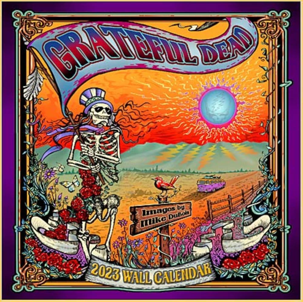 Grateful Dead 2023 Wall Calendar - Printable Calendar 2023