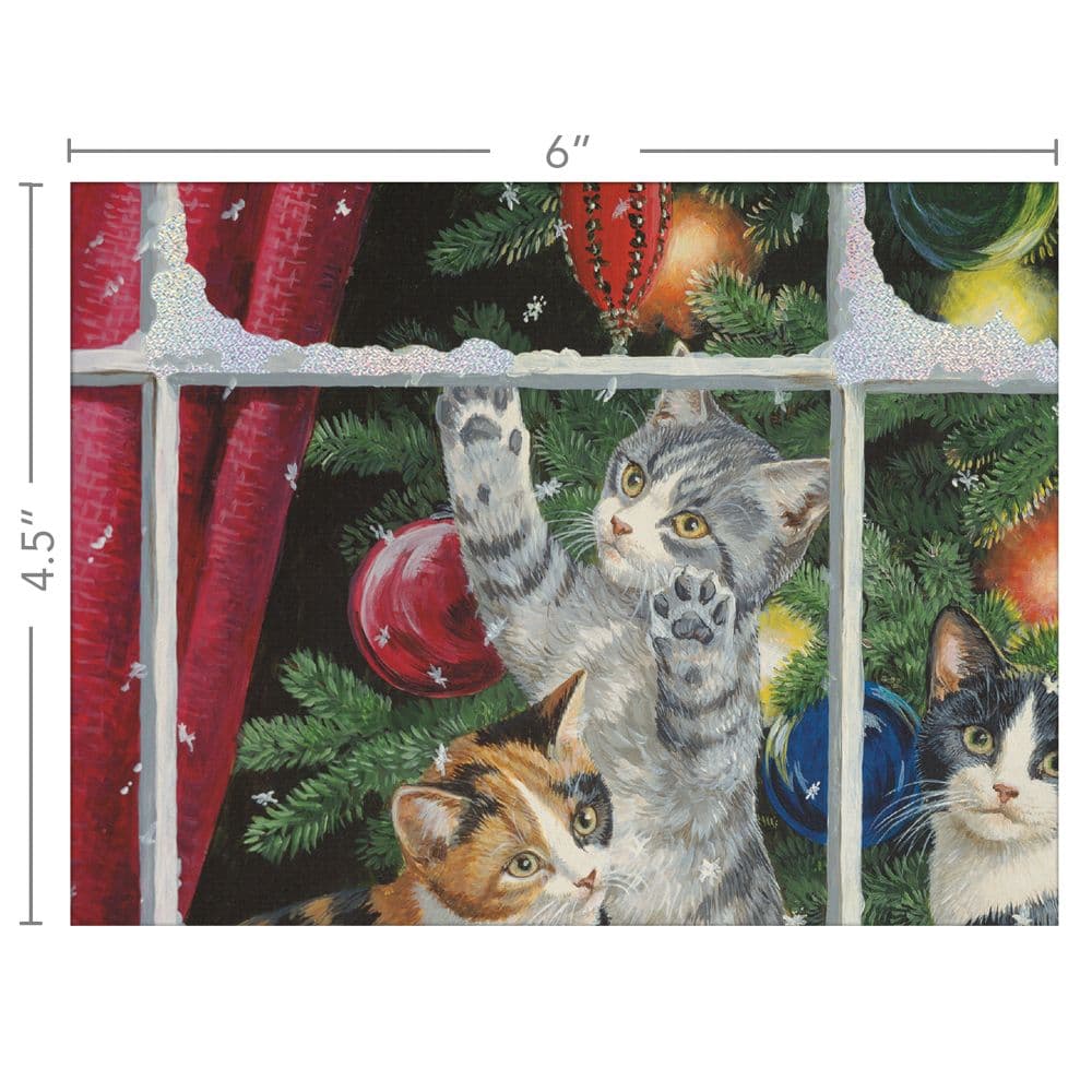 Kitten Christmas by Persis Clayton-Weirs Classic Cards Alt5