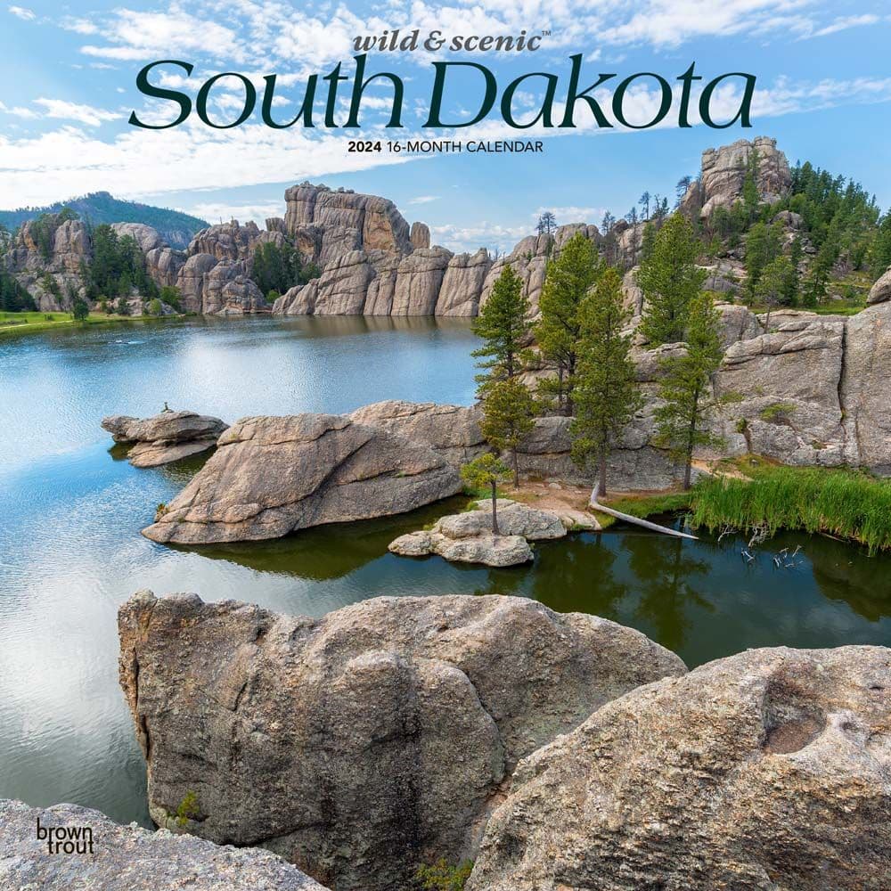 South Dakota 2024 Wall Calendar Main Product Image width=&quot;1000&quot; height=&quot;1000&quot;