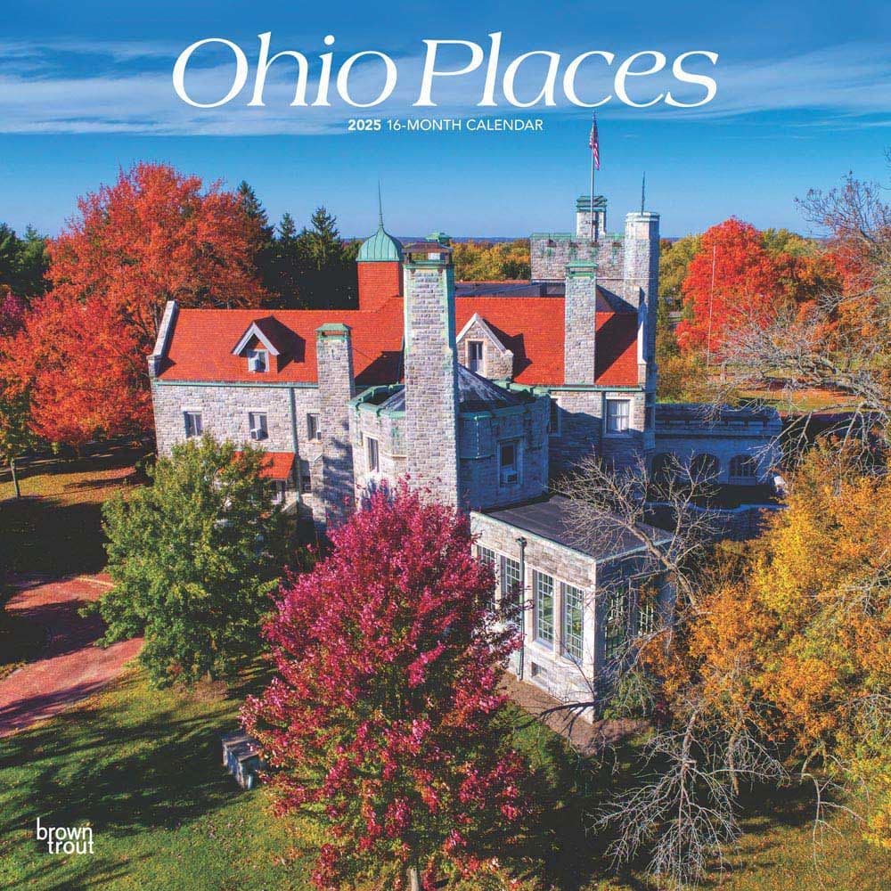 Ohio Places 2025 Wall Calendar Main Product Image width=&quot;1000&quot; height=&quot;1000&quot;