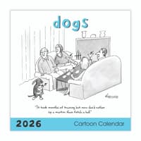 image Dogs Cartoon 2026 Wall Calendar Main Product Image