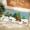 image Woodland Winter Door Mat by Suzanne Nicoll Alternate Image 1