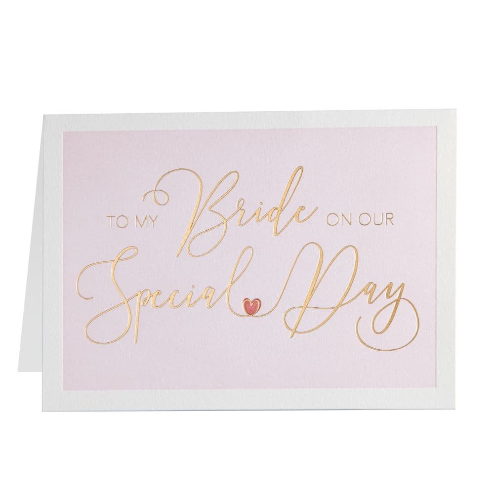 To My Bride Special Day Wedding Card Sixth Alternate Image width=&quot;1000&quot; height=&quot;1000&quot;