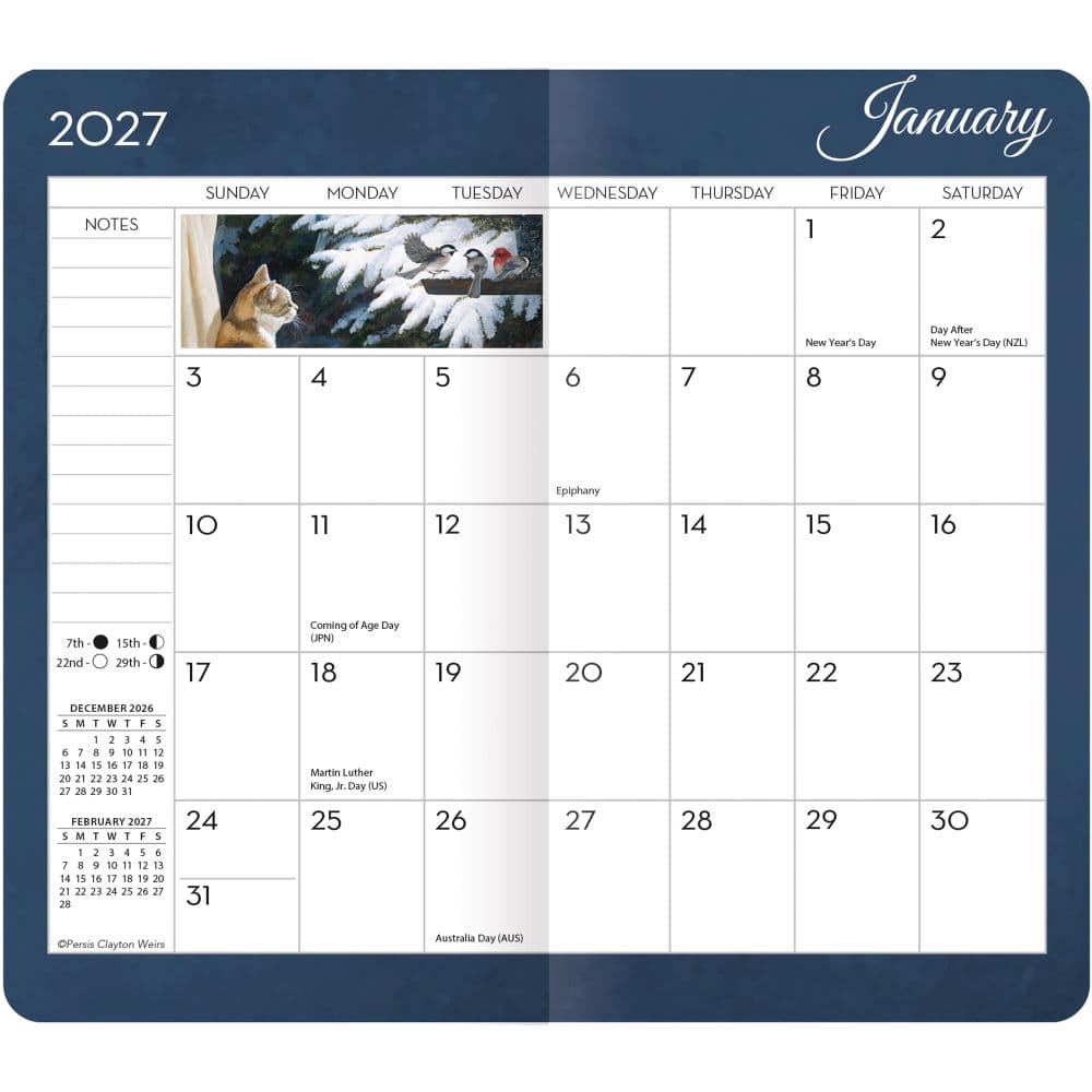 Love Of Cats 2027 Planner by Persis Clayton Weirs First Alternate Image