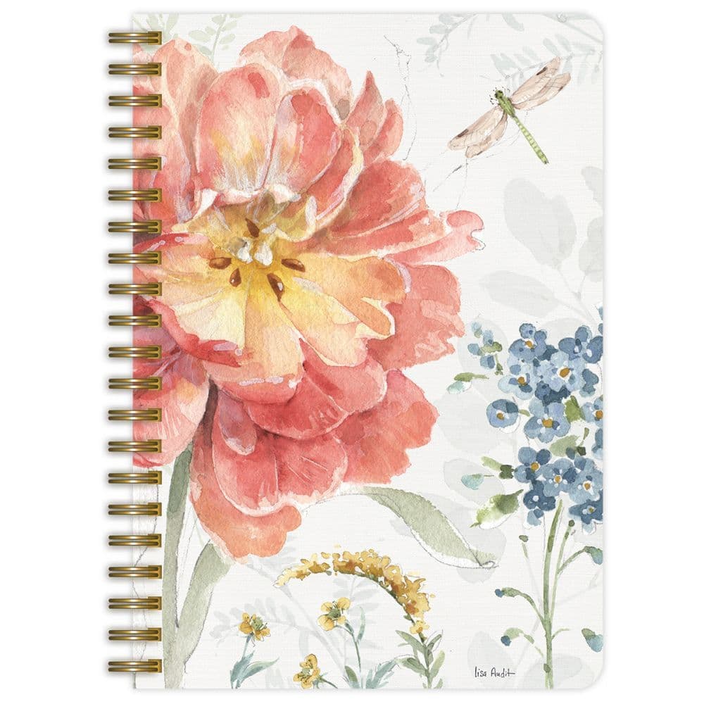 Spring Meadow Spiral Journal by Lisa Audit