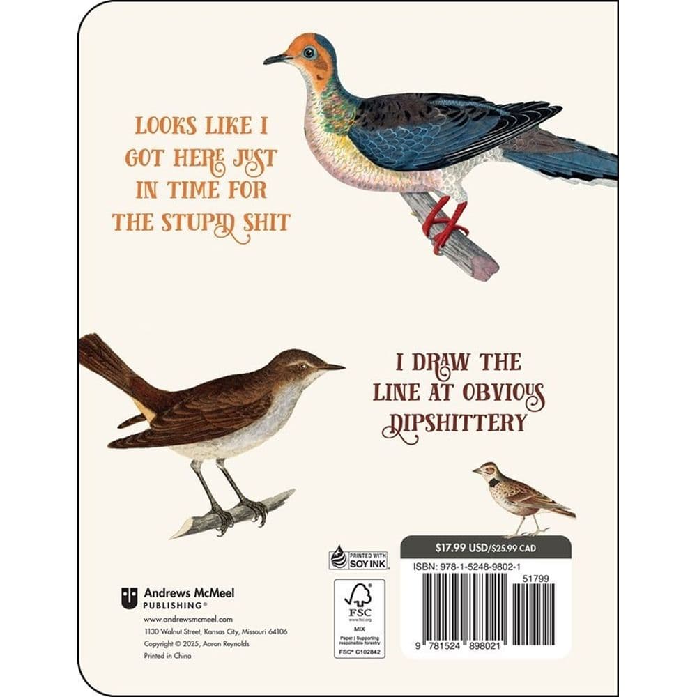 Effin Birds 2026 Engagement Planner First Alternate Image