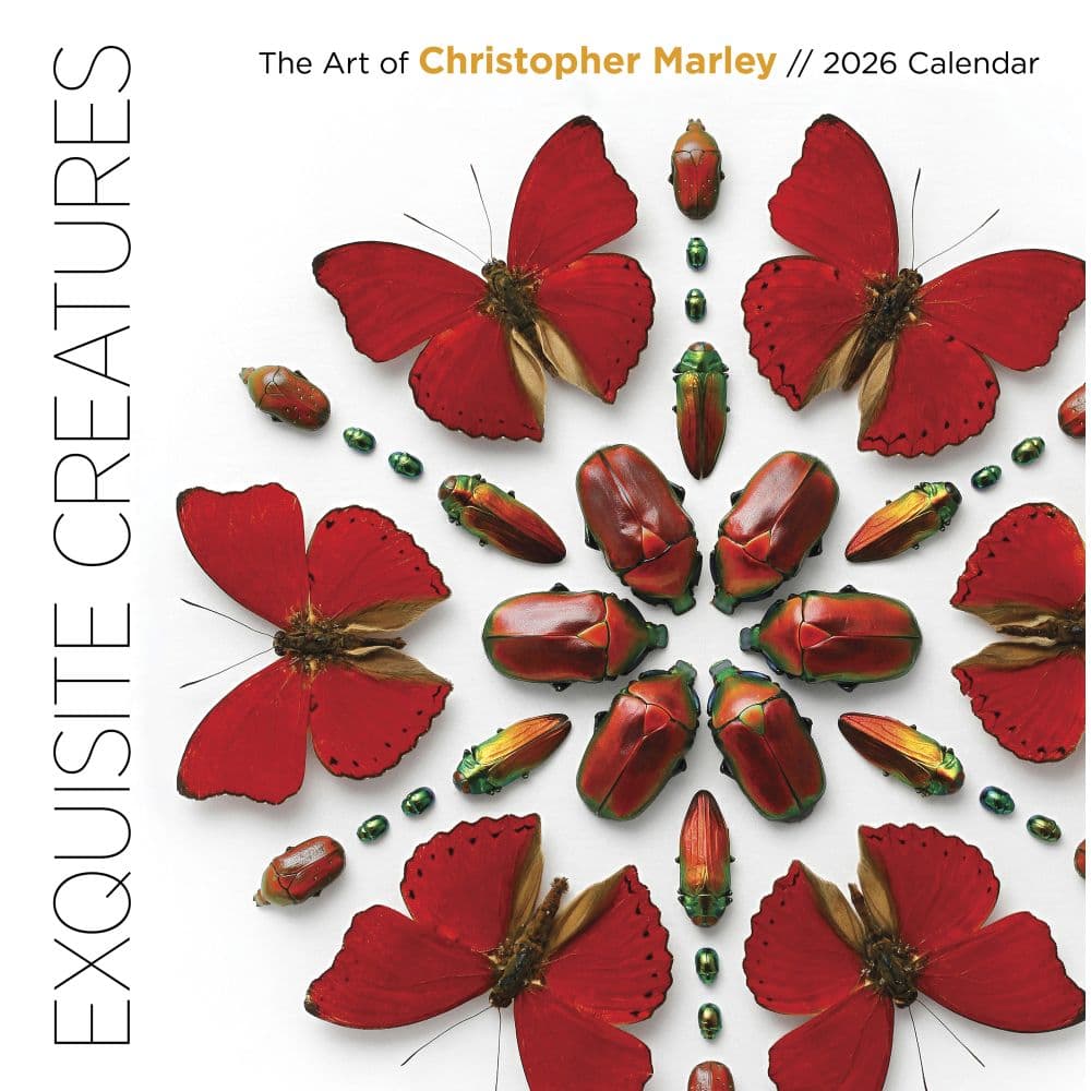 Exquisite Creatures 2026 Wall Calendar Main Image