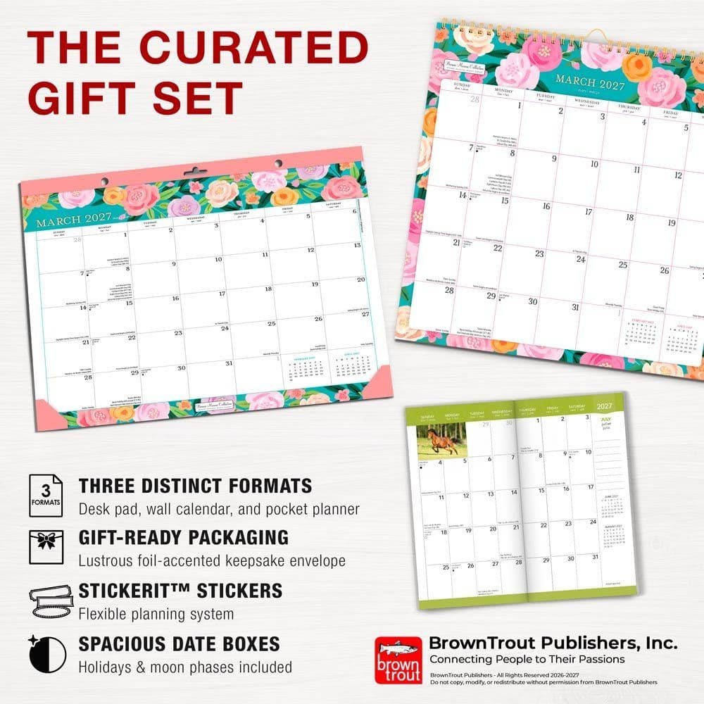 Bonnie Marcus 2027 Calendar Gift Collection Fifth Alternate Image