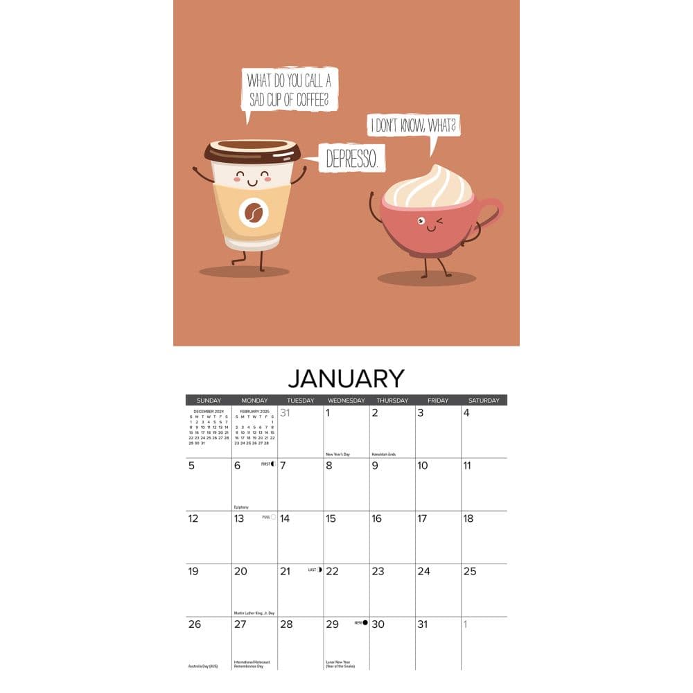 Bad Dad Jokes 2025 Mini Wall Calendar Second Alternate Image width=&quot;1000&quot; height=&quot;1000&quot;