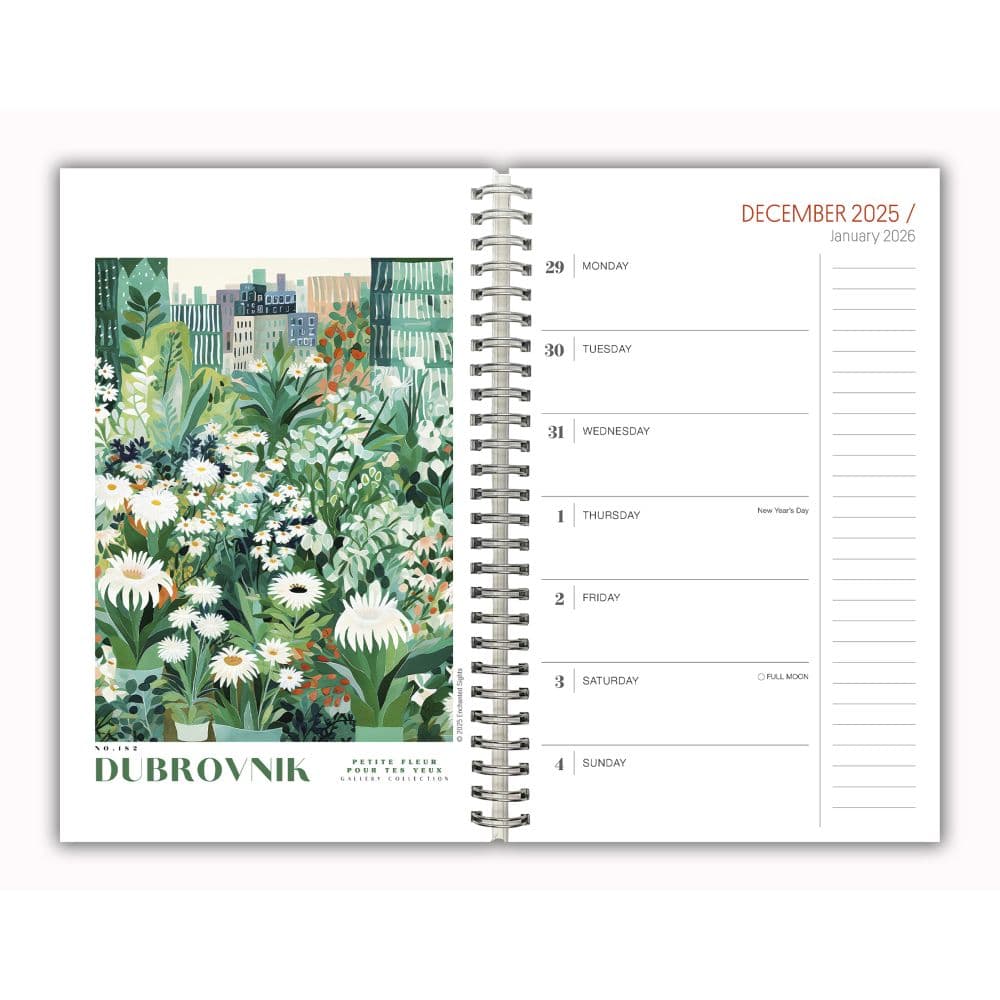 Art of Blooms Weekly 2026 Planner Third Alternate Image