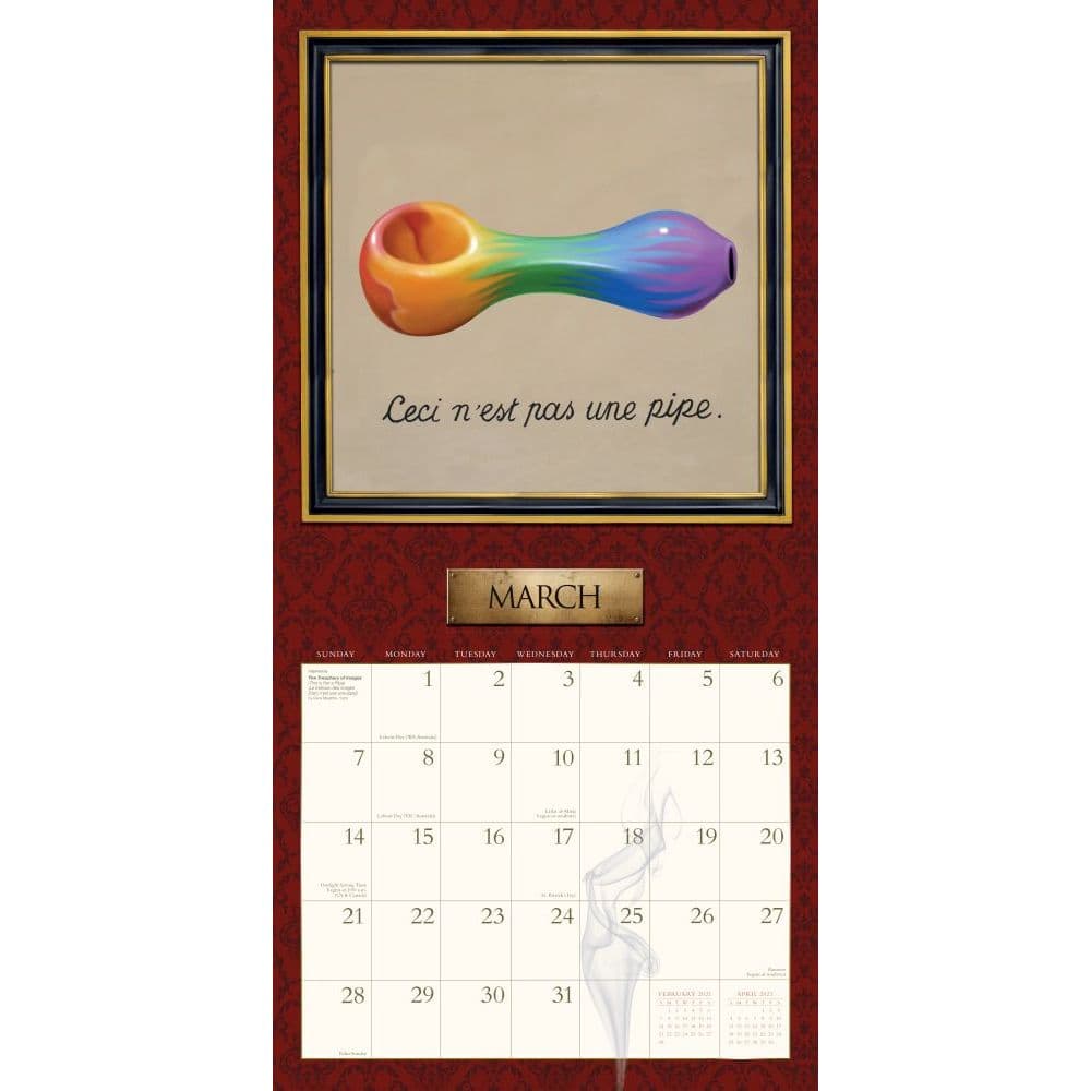 High Art 2021 Wall Calendar - Calendars.com