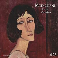 image Amedeo Modigliani Sensual Portraiture 2027 Wall Calendar Main Product Image