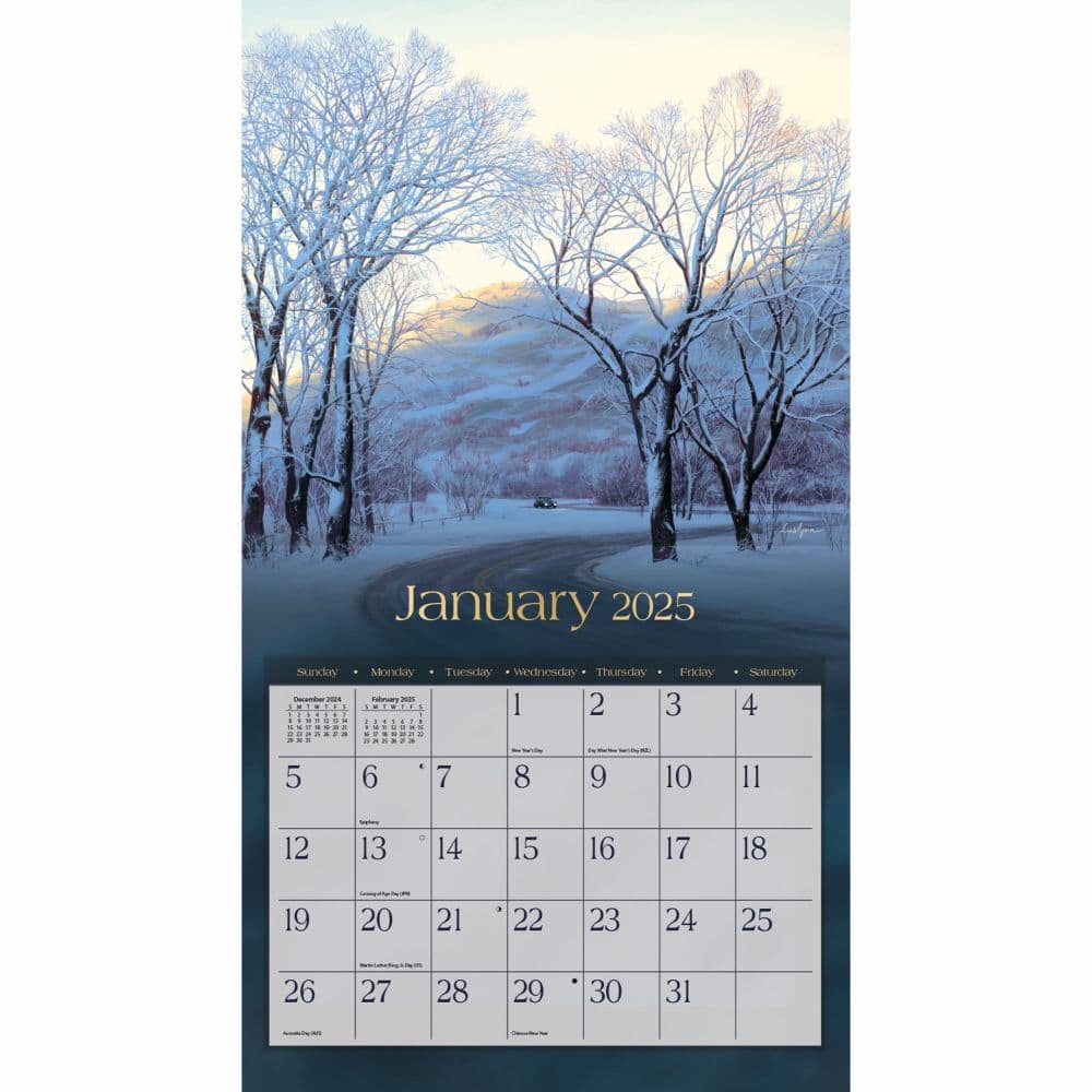 Around the World Special Edition 2025 Wall Calendar Second Alternate Image width=&quot;1000&quot; height=&quot;1000&quot;