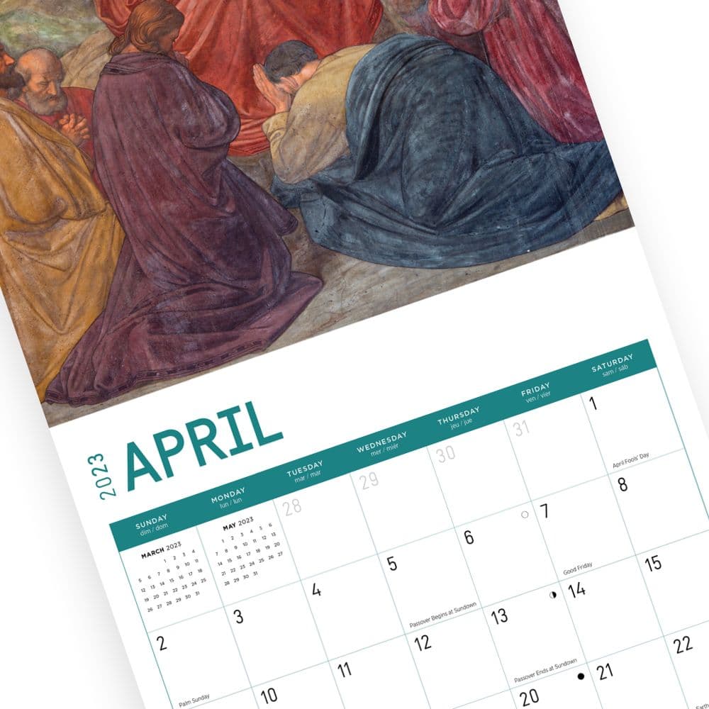 Jesus 2023 wall calendar calendars