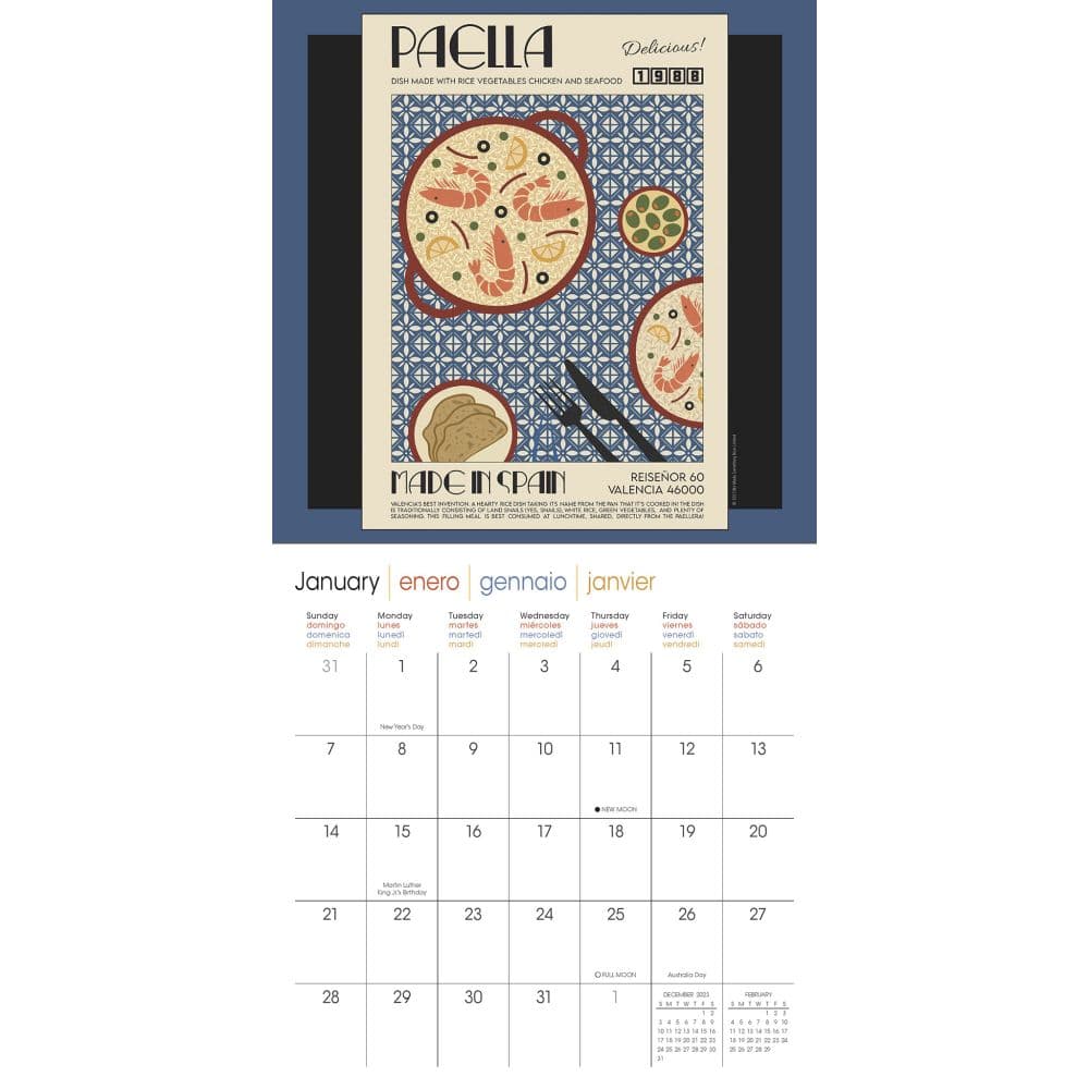 Art Of Global Cuisine 2024 Wall Calendar Calendars Com   Ffb6af1d 0d49 4a8a 977c Bbb78d7e960d