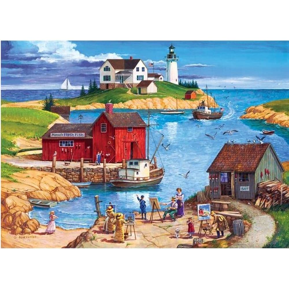Hometown Gallery -  Ladium Bay 1000 Piece Puzzle Alternate Image 1