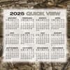 image Realtree Hunted Game 2025 Desk Calendar Third Alternate Image