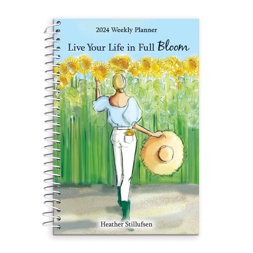 Live Your Life In Full Bloom 2024 Wall Calendar