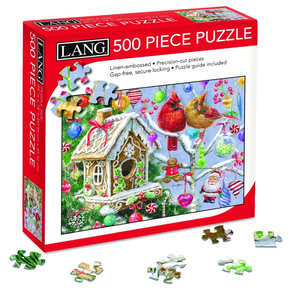 Ornament Perch 500 Piece Puzzle Fifth Alternate Image